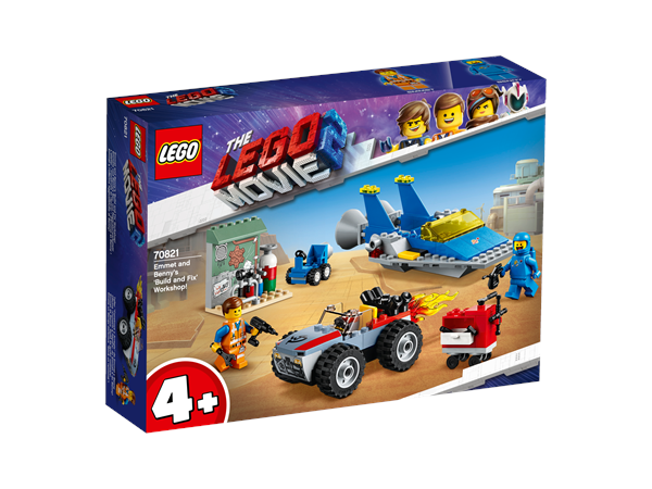 70821 Emmet og Bennys "Byg og fiks"-værksted!