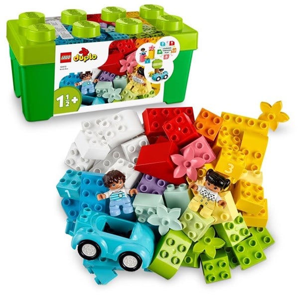 Lego Duplo - Kasse Med Klodser