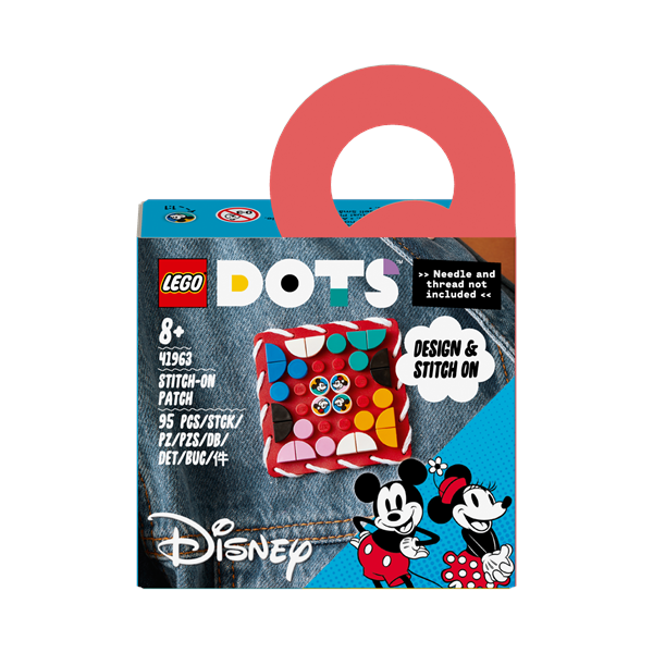Mickey Mouse og Minnie Mouse påsyningsmærke