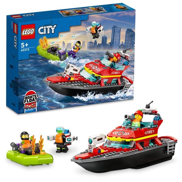 LEGO City Fire Brandvæsnets redningsbåd