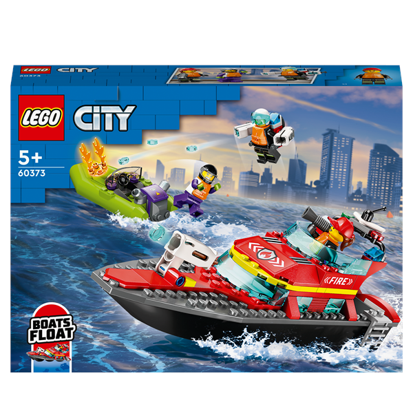 LEGO City Fire Brandvæsnets redningsbåd