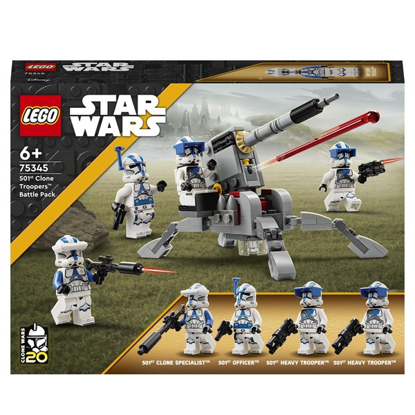 Lego Star Wars - Battle Pack - Klonsoldater - 501. Legion