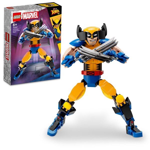 Lego Marvel X - men - Wolverine Figur - Byg Selv