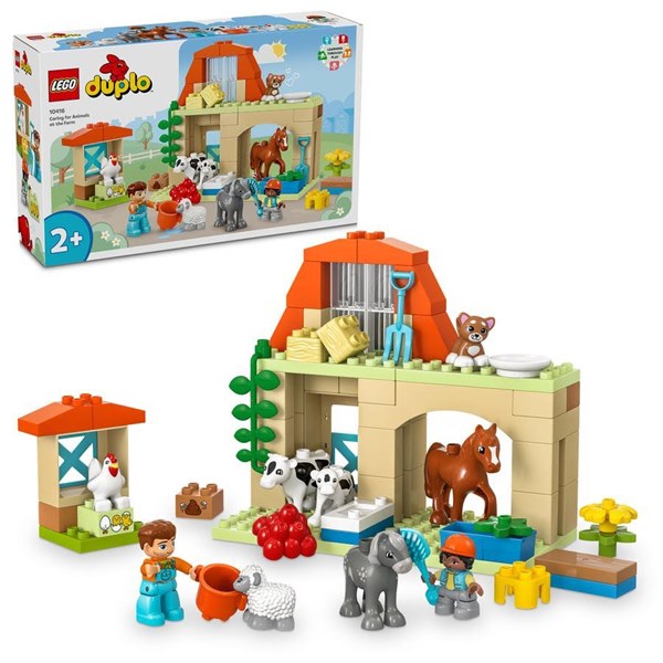 LEGO DUPLO Town Pasning af bondegårdens dyr