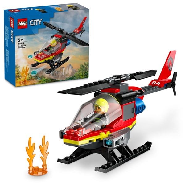 Lego City - Brandslukningshelikopter