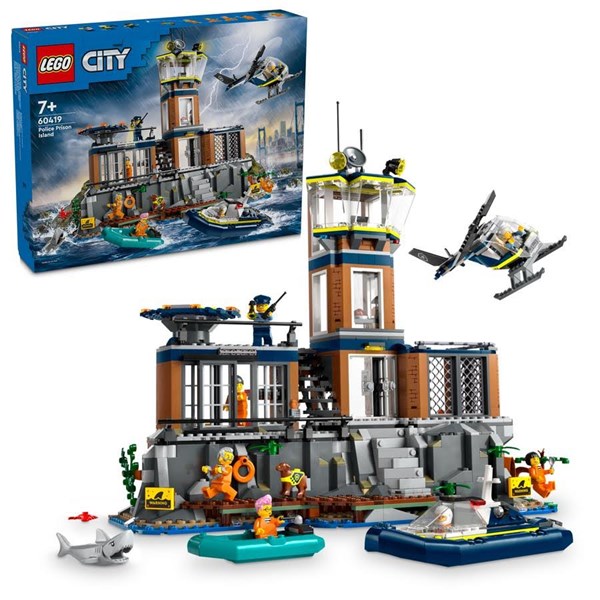 LEGO City Police Politiets fængselsø
