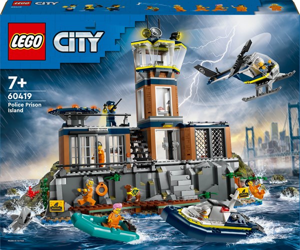 LEGO City Police Politiets fængselsø