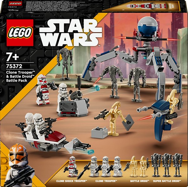 Lego Star Wars - Battle Pack Klonsoldater Og Kampdroider