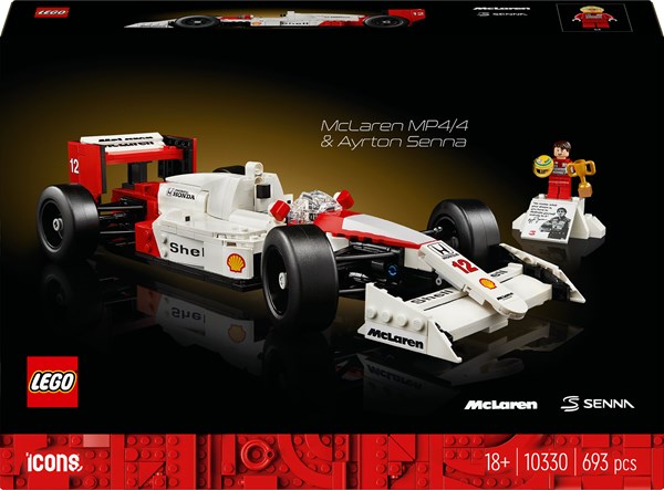 Lego Icons - Mclaren Mp4/4 Og Ayrton Senna