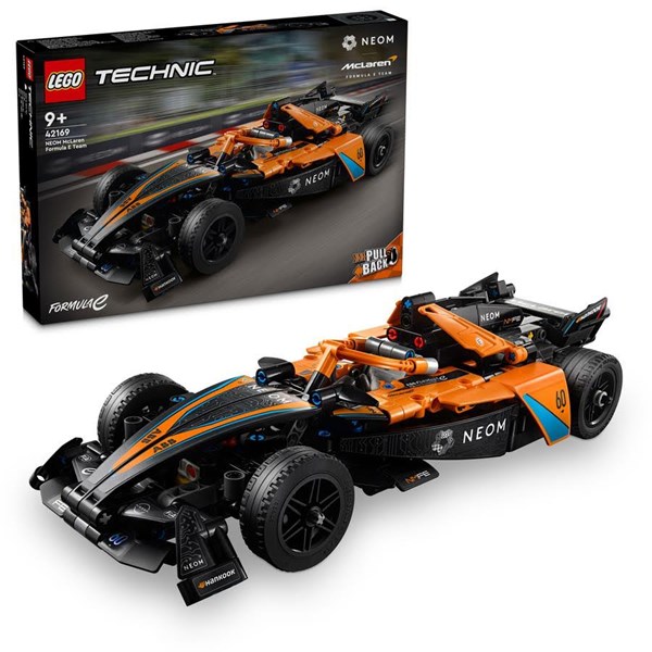 Lego Technic - Neom Mclaren Formula E - racerbil Pull - back