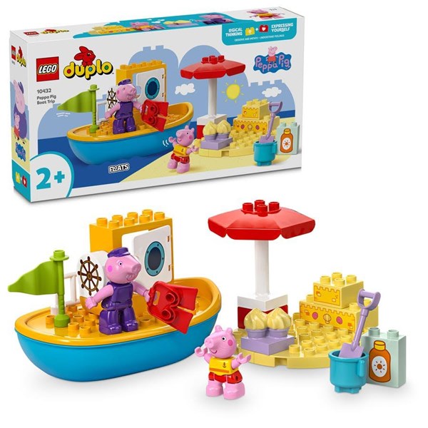 LEGO DUPLO Peppa Pig Gurli Gris' bådtur