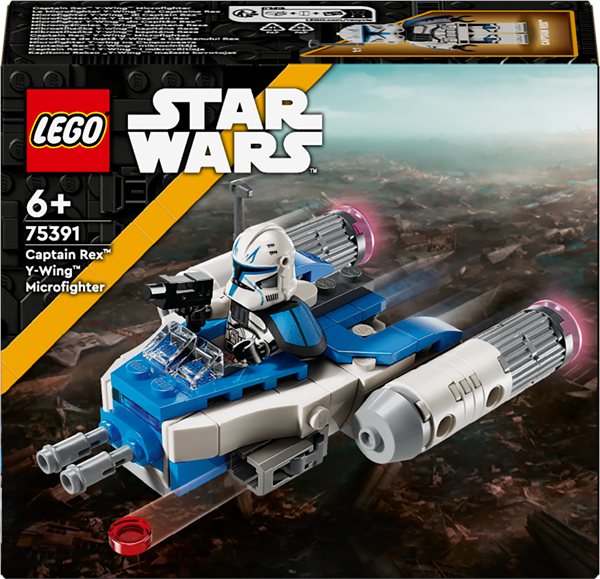 Lego Star Wars - Microfighter Af Kaptajn Rex' Y - wing