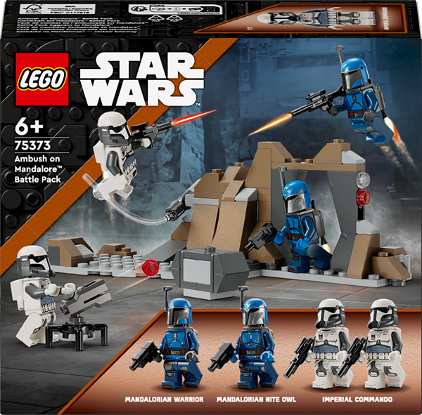 LEGO Star Wars Battle Pack med bagholdet på Mandalore™