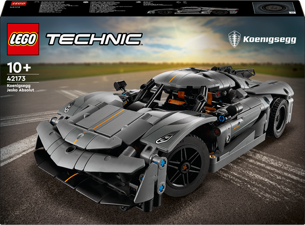 LEGO Technic Koenigsegg Jesko Absolut-hyperbil  grå
