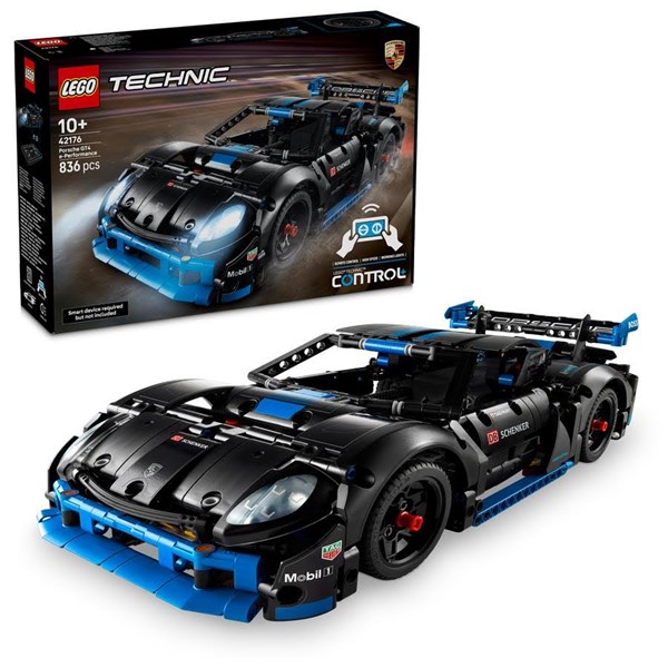 Lego Technic - Porsche Gt4 E - performance Racerbil