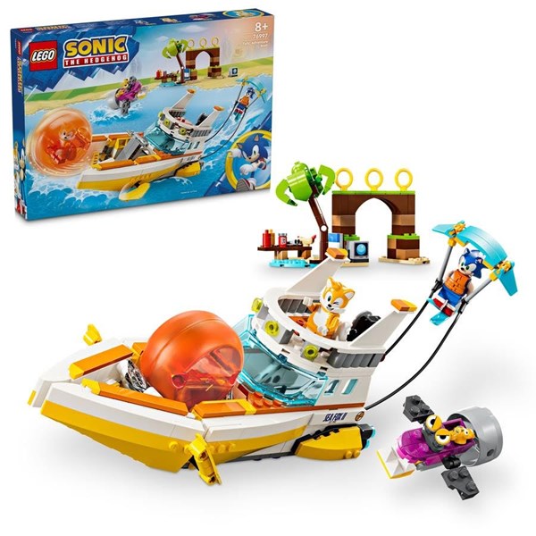 LEGO Sonic Tails' actionbåd