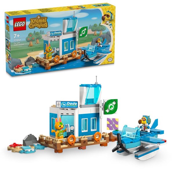 Lego Animal Crossing - Flyv Med Dodo Airlines