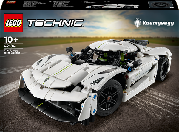 Koenigsegg Jesko Absolut-hyperbil - hvid