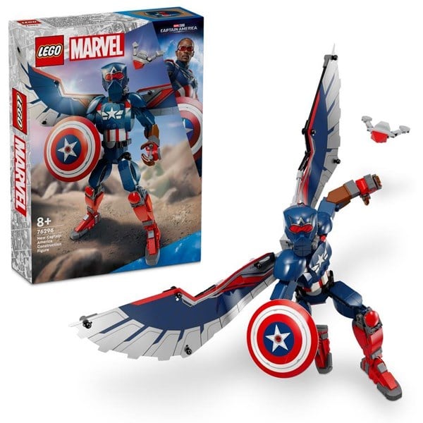 Lego Marvel - Byg Selv - figur Af Den Nye Captain America