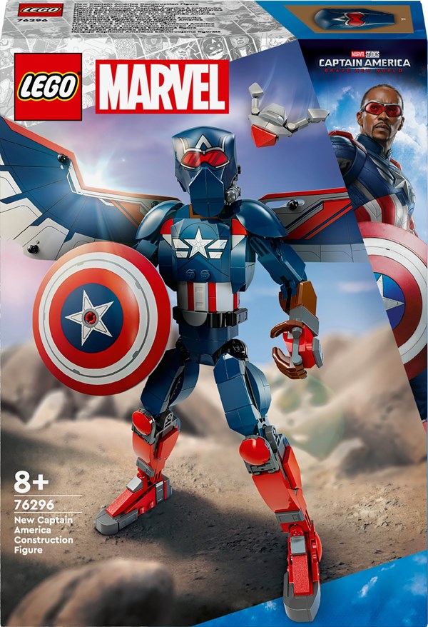 Lego Marvel - Byg Selv - figur Af Den Nye Captain America