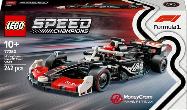 Lego Speed Champions - Moneygram Haas F1 Team Vf - 24 Racerbil