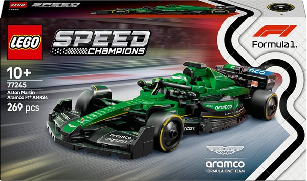 Lego Speed Champions - Aston Martin Aramco F1 Amr24 Racerbil
