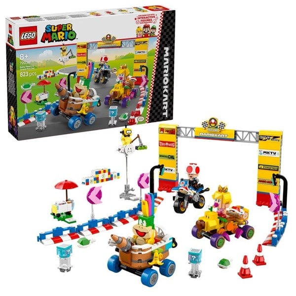 LEGO Super Mario Mario Kart™ Baby Peach og Grand Prix-sæt