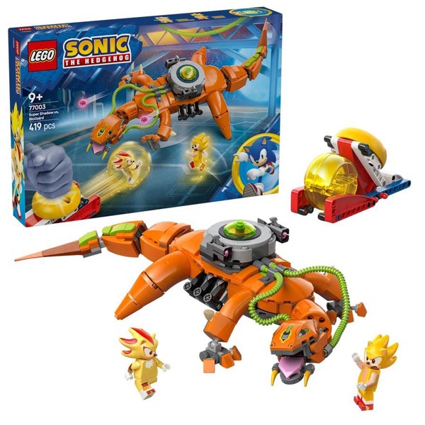 Lego Sonic - Super Shadow Mod Biolizard