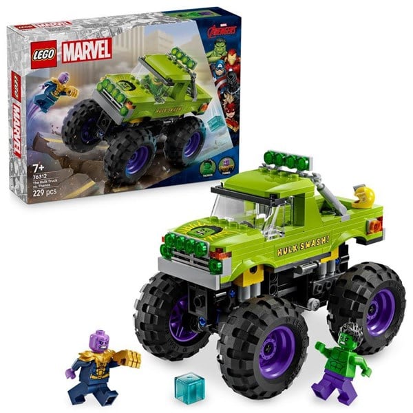 Lego Marvel Avengers - Hulk - truck Mod Thanos