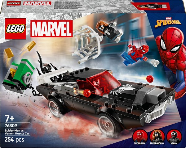 Lego Marvel Spiderman - Spider - man Mod Venom Muskelbil