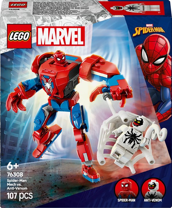 Lego Marvel Spiderman - Spider - man Mech Mod Anti - venom