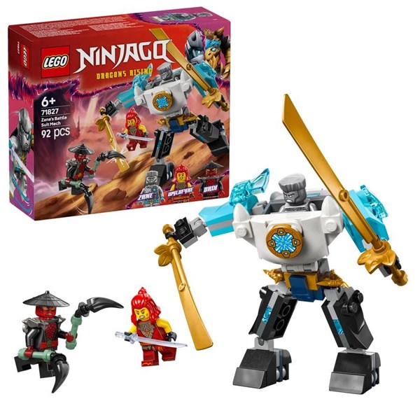 Lego Ninjago - Zanes Kampdragt - mech
