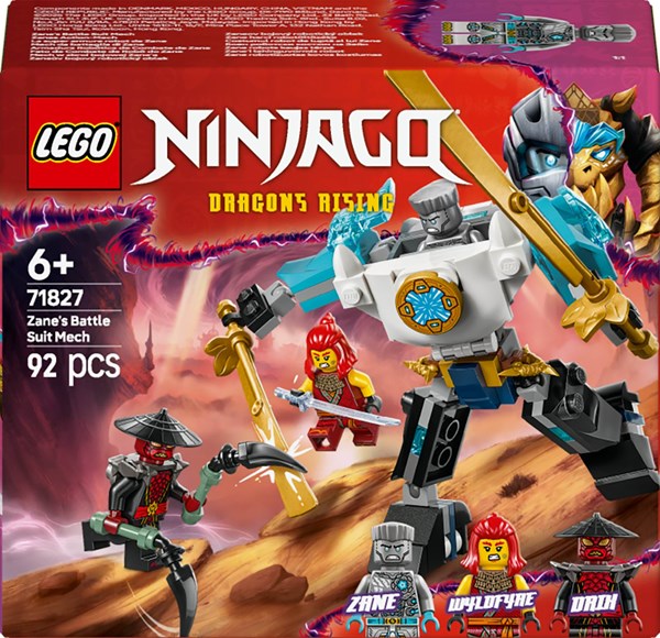 Lego Ninjago - Zanes Kampdragt - mech