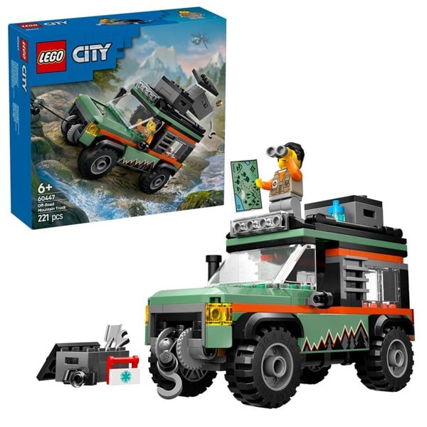 Lego City - Firhjulstrukket Bjerg - offroader