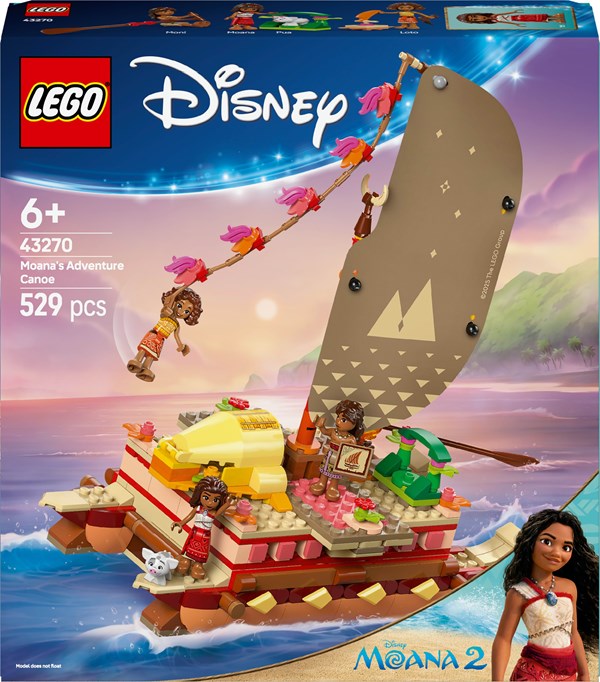 Lego Disney Vaiana 2 - Vaianas Eventyrkano