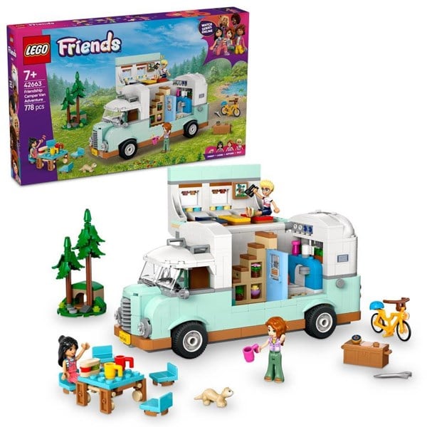 LEGO Friends Venskabs-autocamper på eventyr