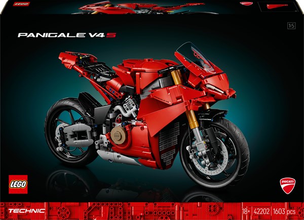 Lego Technic - Ducati Panigale V4 S - motorcykel
