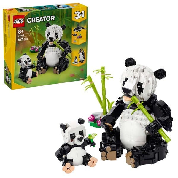Lego Creator 3 - in - 1 - Vilde Dyr - Pandafamilie