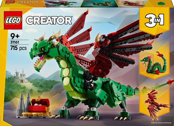 Lego Creator 3 - in - 1 - Middelalder Drage