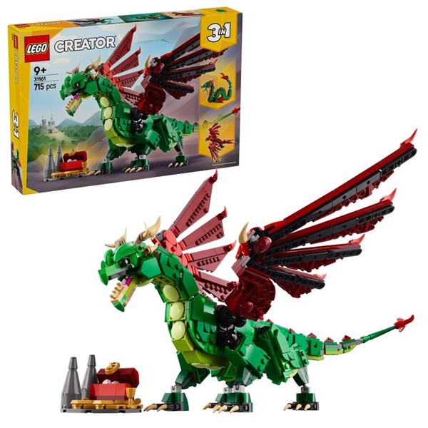 Lego Creator 3 - in - 1 - Middelalder Drage