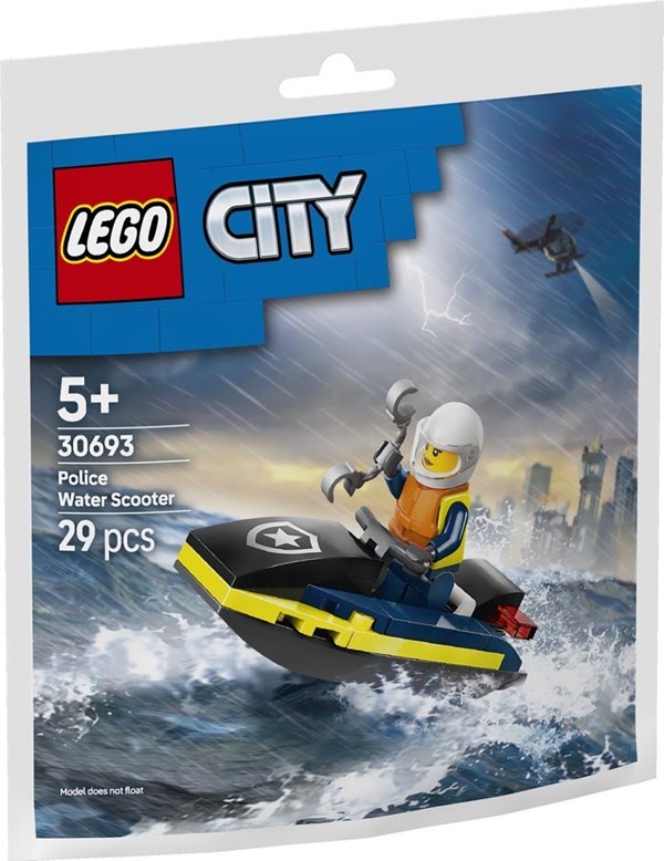 LEGO City Politivandscooter