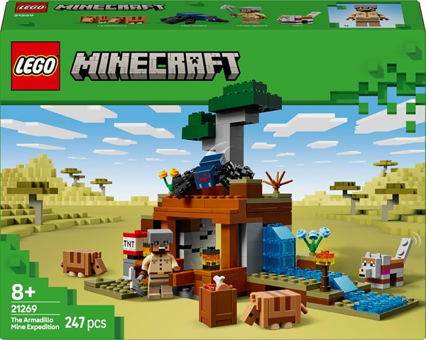 LEGO Minecraft Bæltedyrs-mineekspeditionen