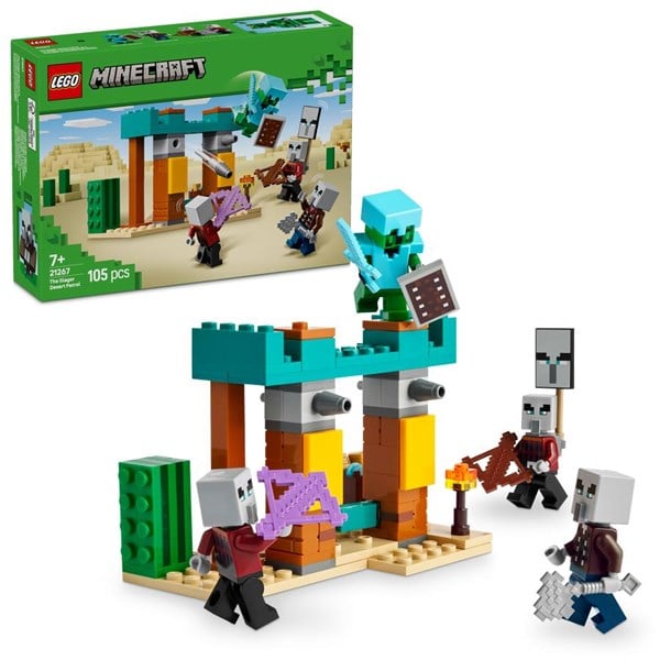 LEGO Minecraft Illager-ørkenpatruljen