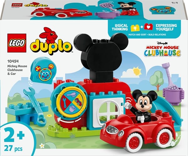 Lego Duplo Disney Mickey Mouse Clubhouse - Mickeys Klubhus Og Bil
