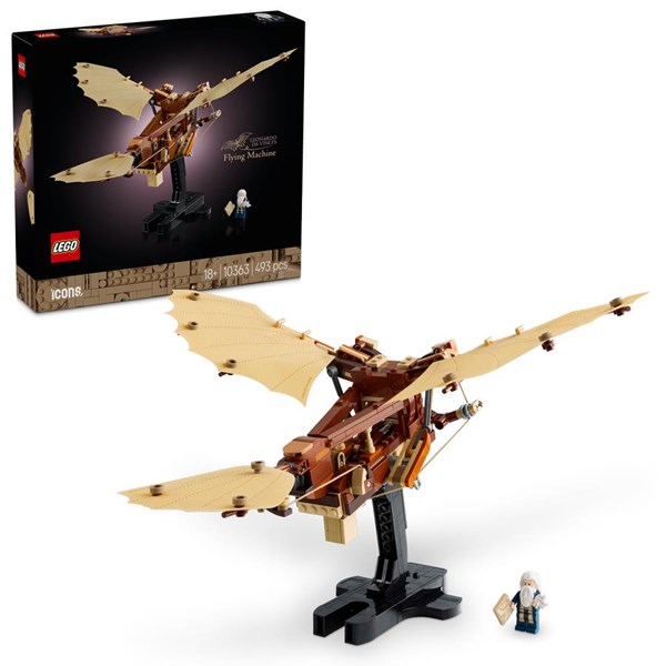 Lego Icons - Leonardo Da Vincis Flyvemaskine
