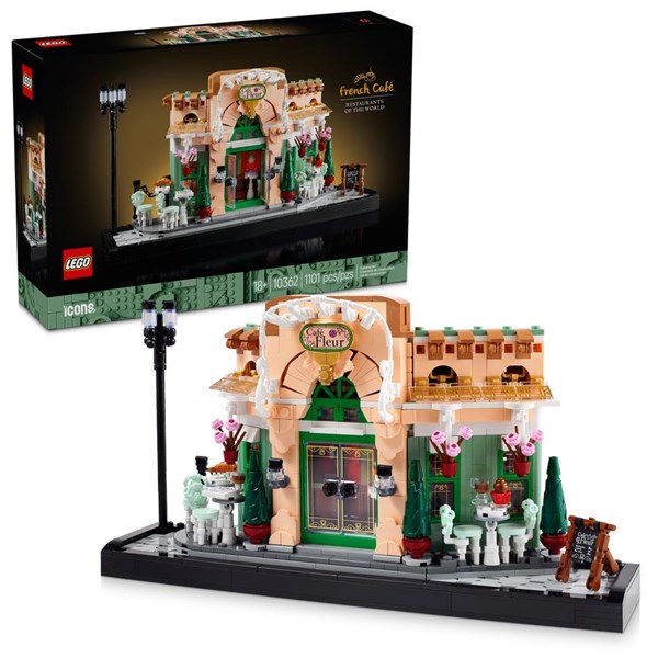 LEGO Icons Fransk café