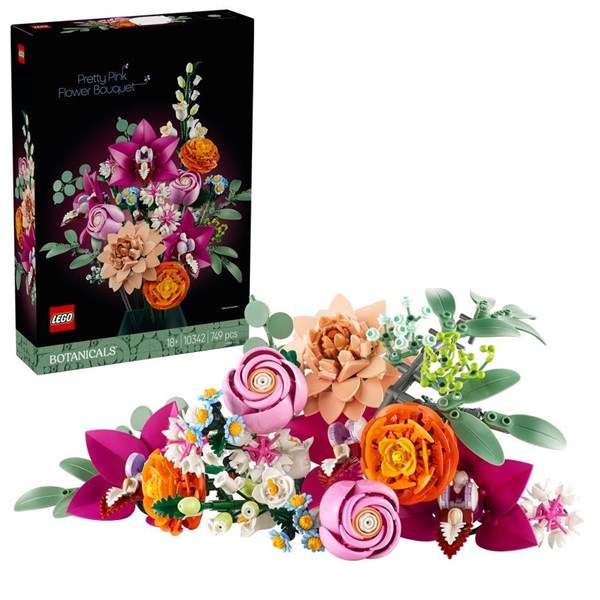 Lego Botanicals - Smuk Pink Blomsterbuket