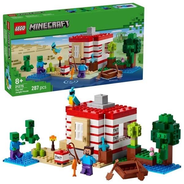 Lego Minecraft - Tnt - junglehuset