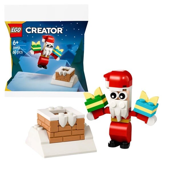 LEGO Creator Skorstenssjov med julemanden