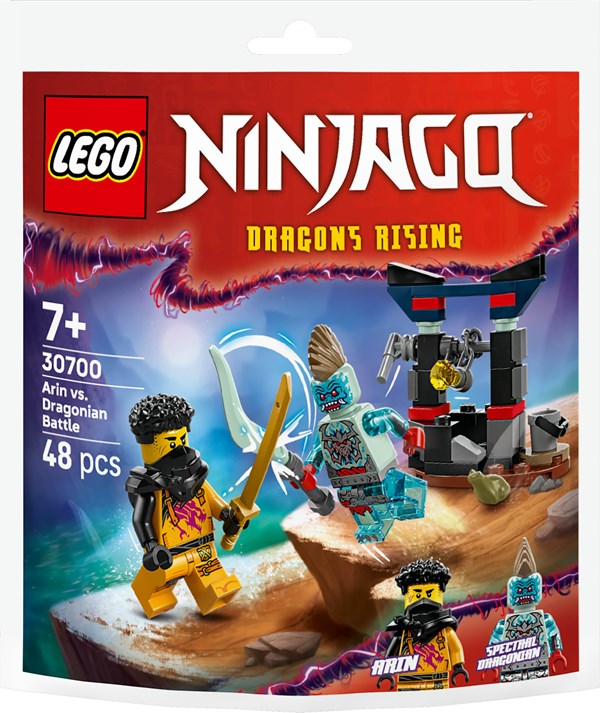 LEGO Ninjago Kamp mellem Arin og dragonianer